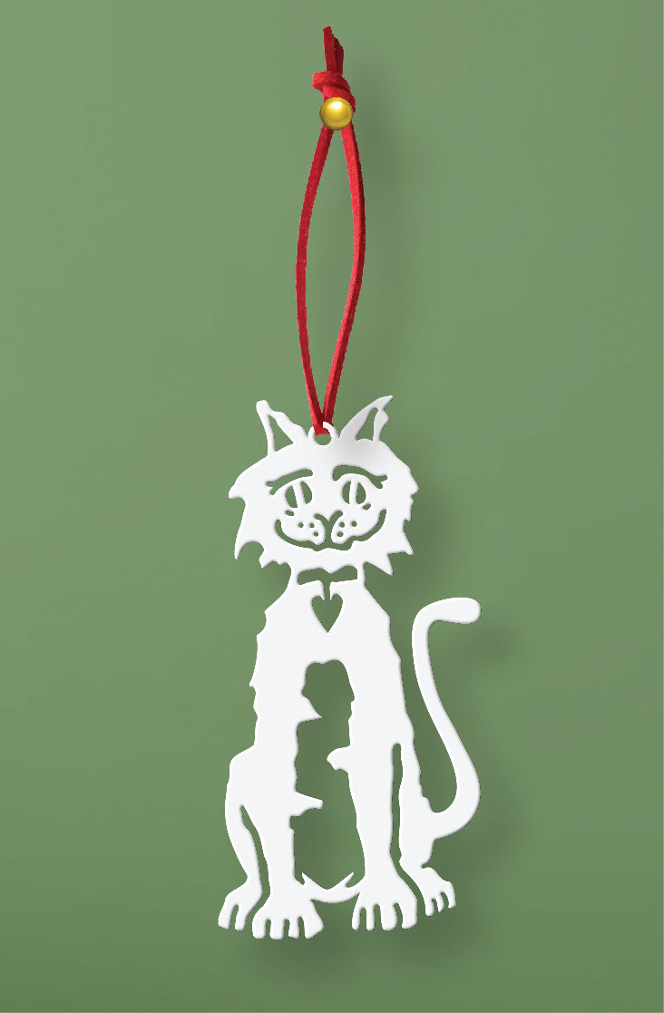 Happy Cat Ornament